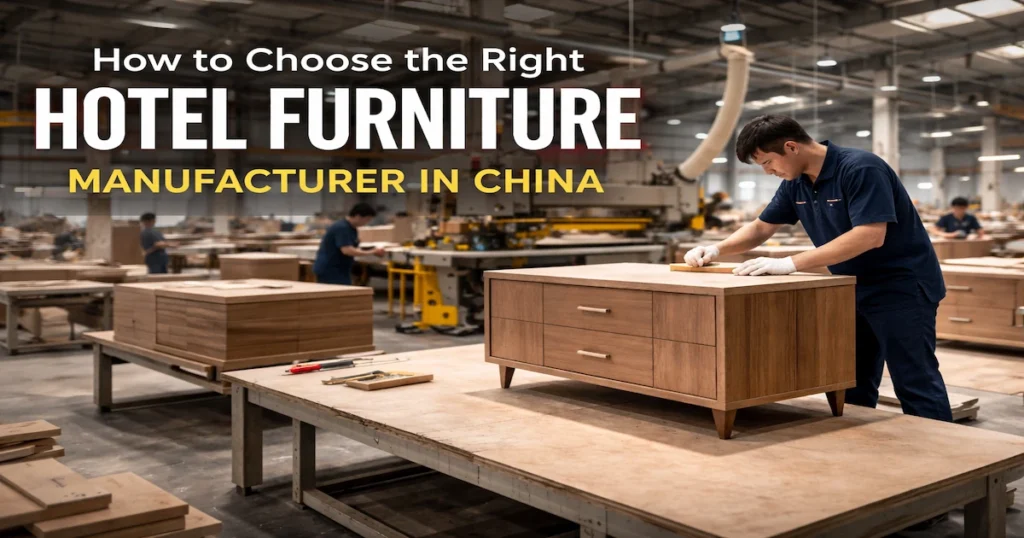 hotel furniture manufacturer China factory