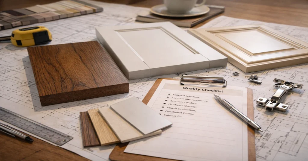 detailed kitchen cabinet design process showing how to choose kitchen cabinets